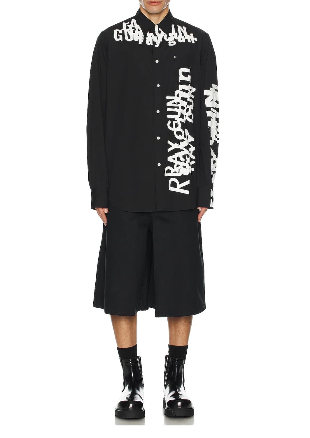 솔로이스트 23aw 플레어 큐롯 데님 팬츠 상품이미지1