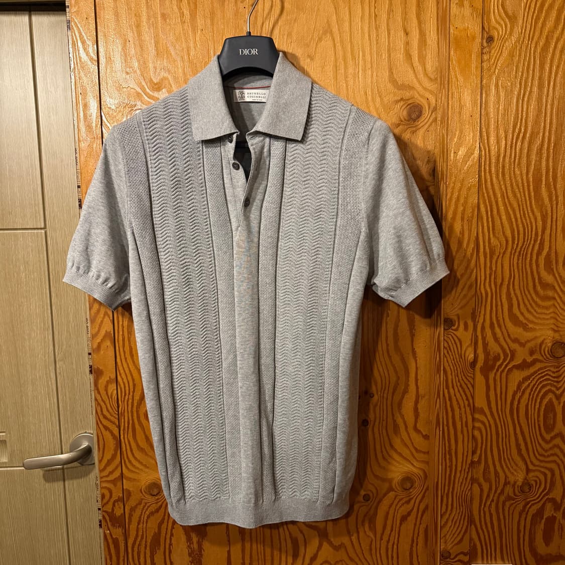브루넬로 쿠치넬리 반팔니트 폴로셔츠 상품이미지2