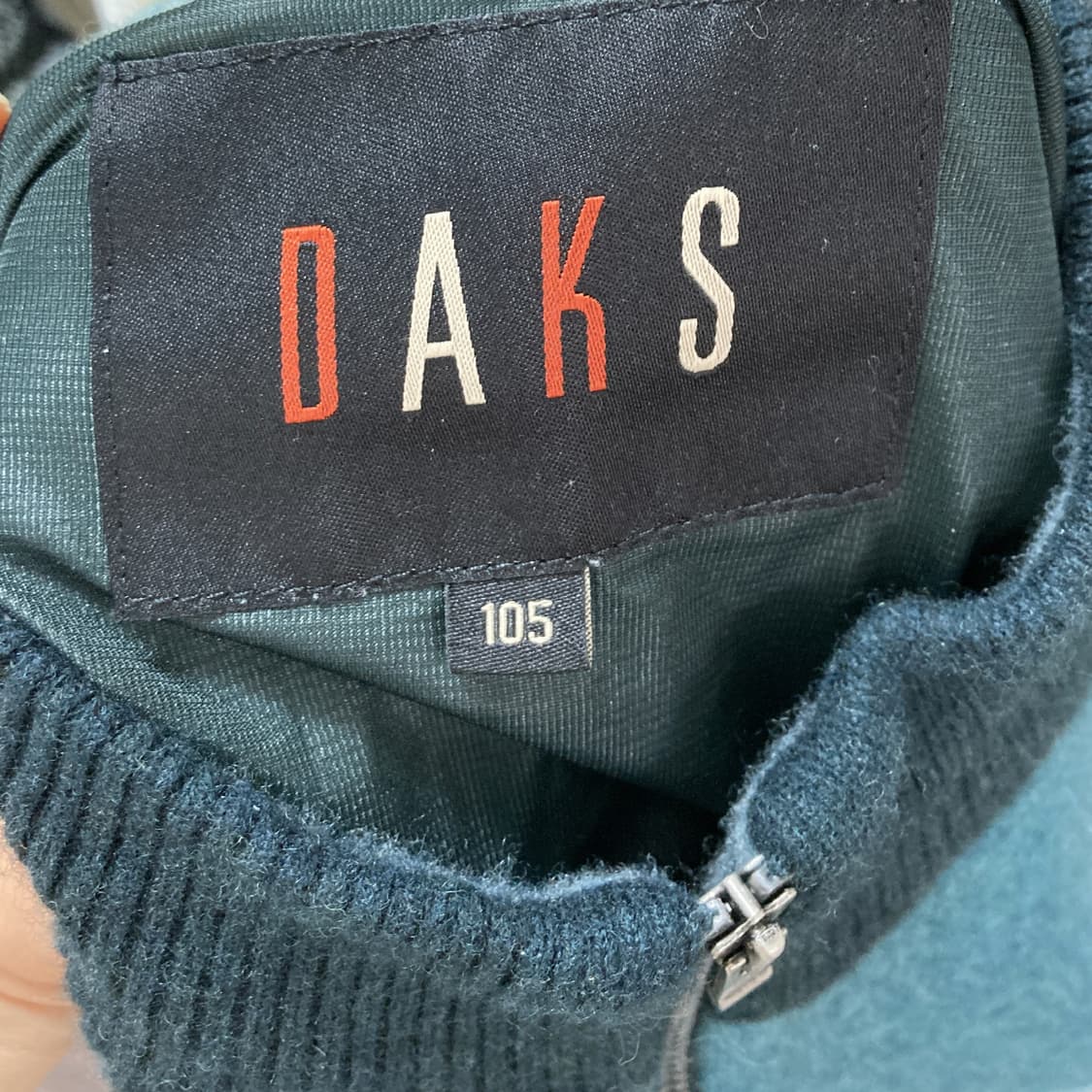 닥스 여성방풍니트티셔츠 반집업 95추천  상품이미지4