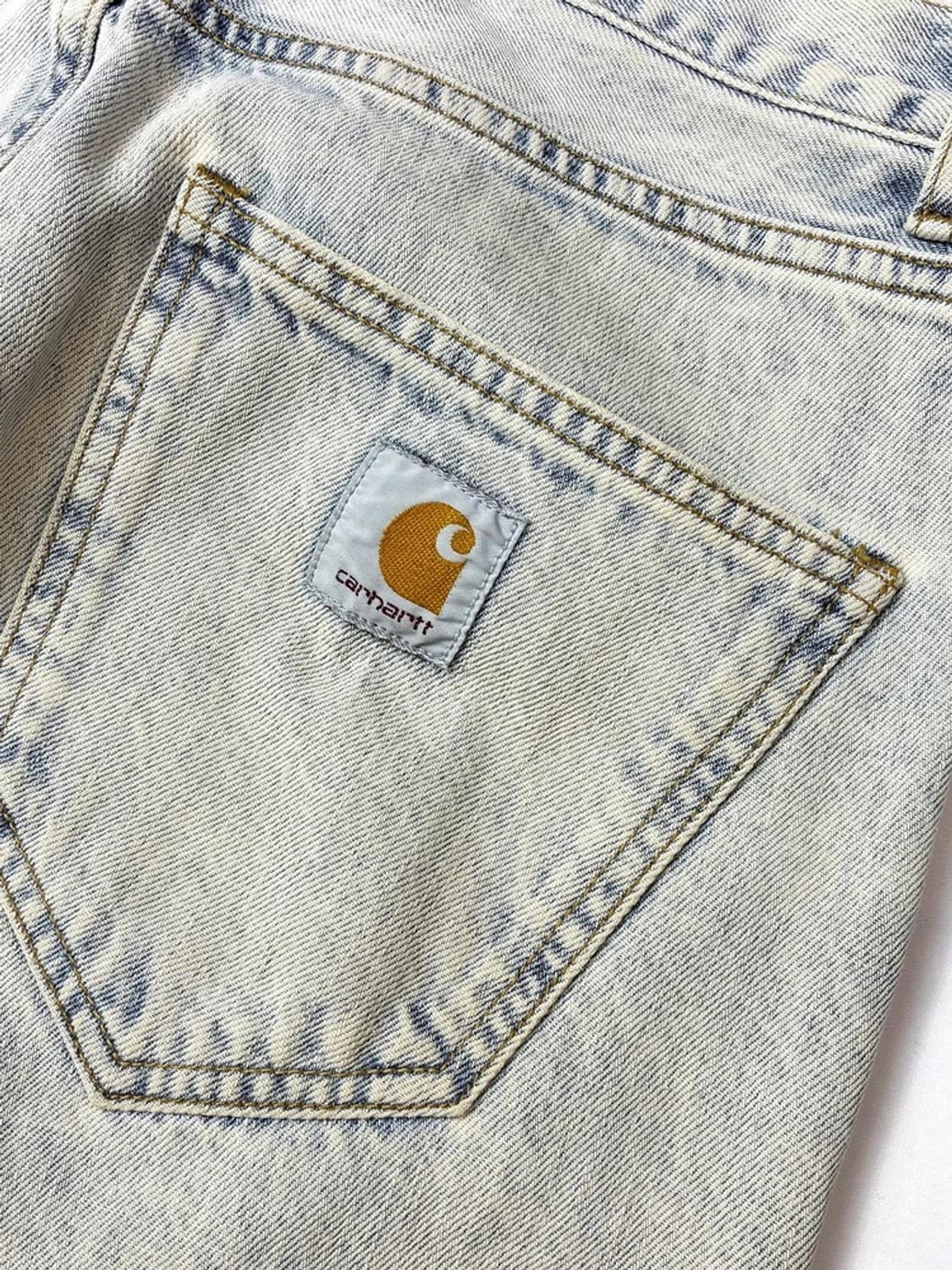 칼하트 B17 스트레이트 연청 데님 팬츠 PN5358  상품이미지7