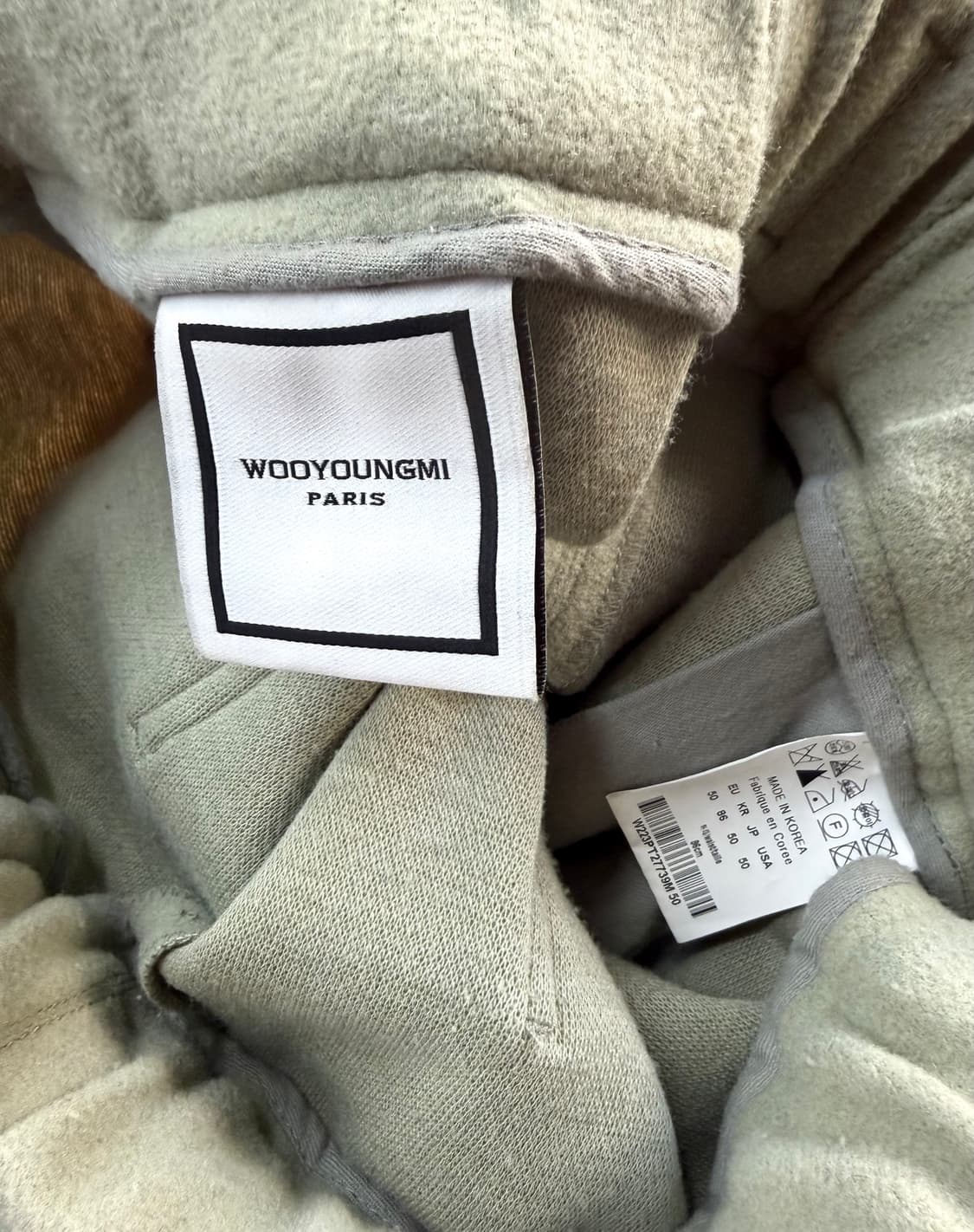 .86/ 우영미 22FW 드로스트링 라운지 스웻팬츠 상품이미지10