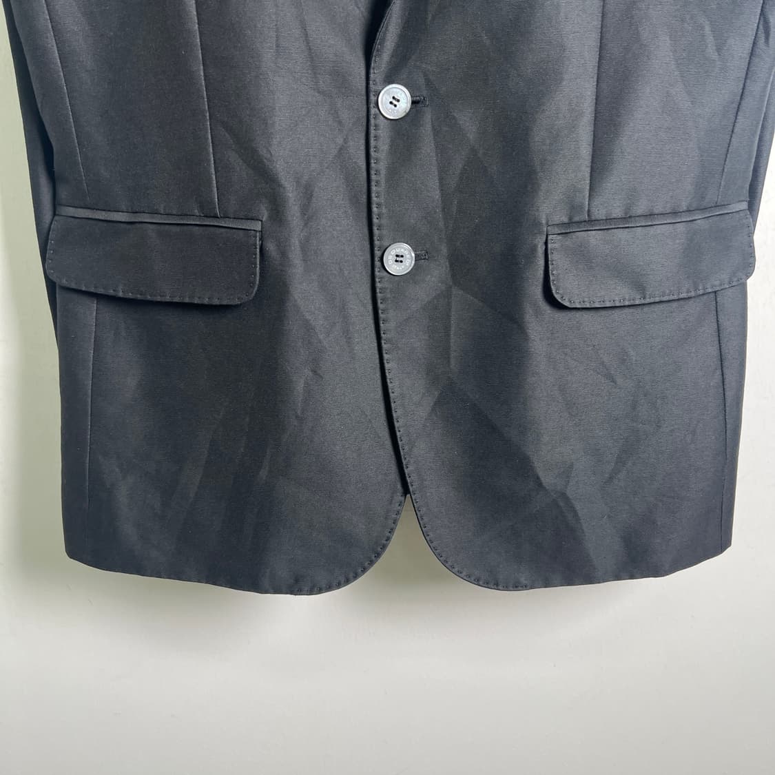 디스퀘어드2 블랙 싱글 브레스티드 테일러드 블레이저 48 상품이미지5