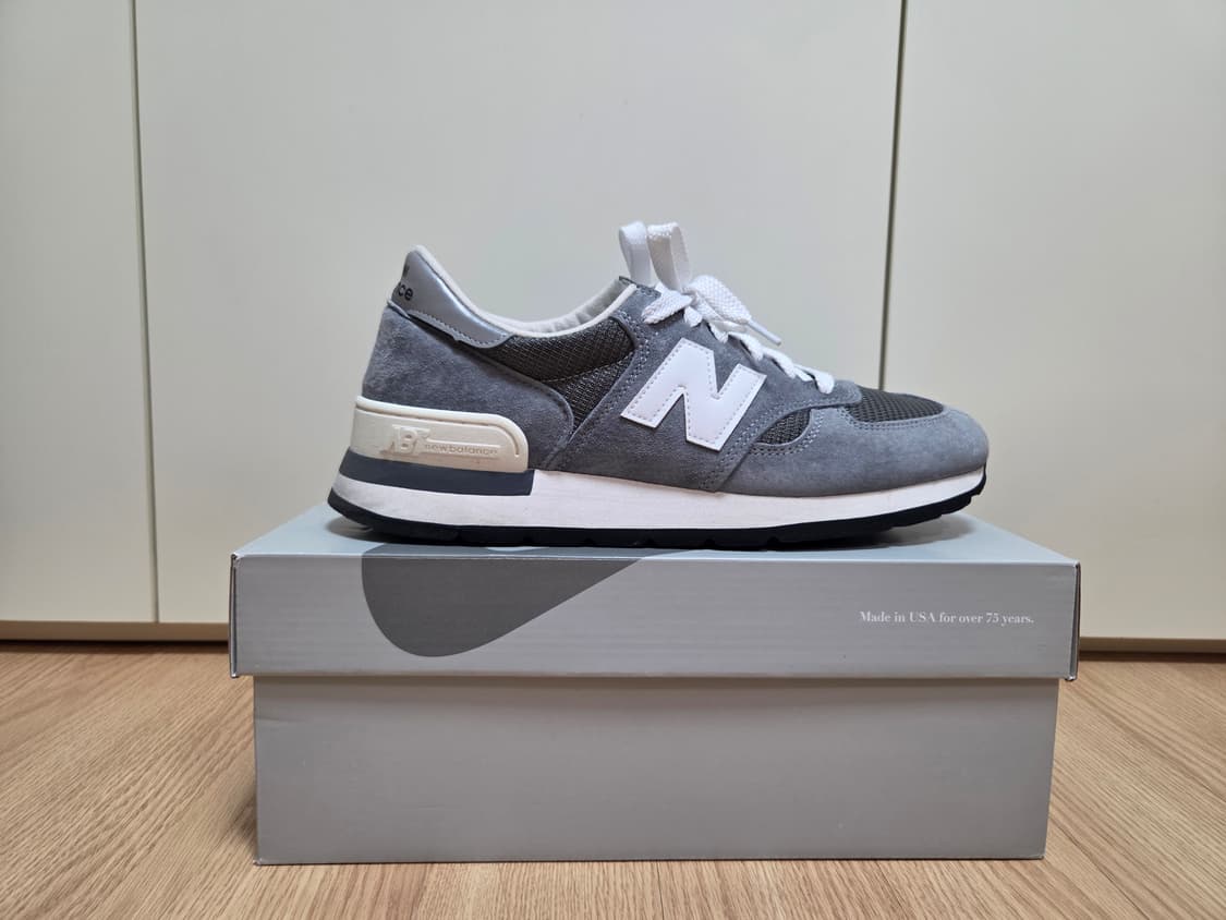 [285] 뉴발란스 990v1 그레이 화이트 M990GR1 상품이미지2