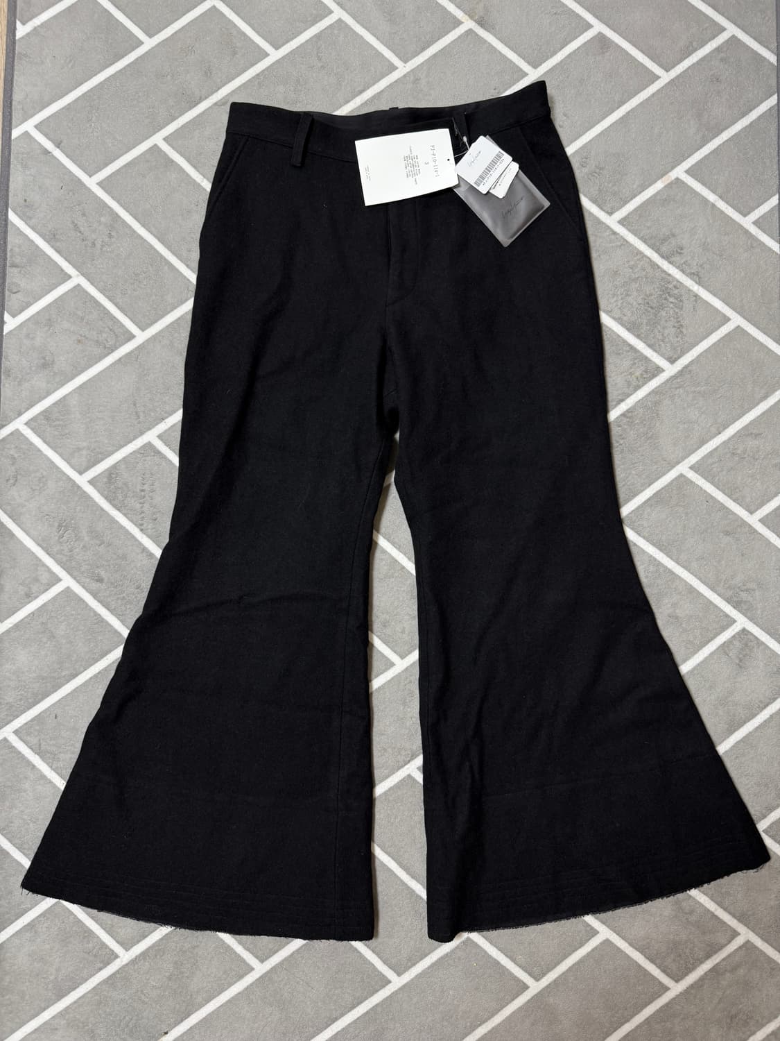 요지야마모토 부츠컷 울 팬츠 3사이즈 상품이미지1