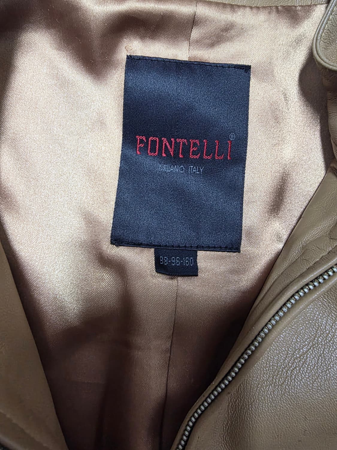 fontelli 양가죽 베이지색상 59 43 여성 s 상품이미지3