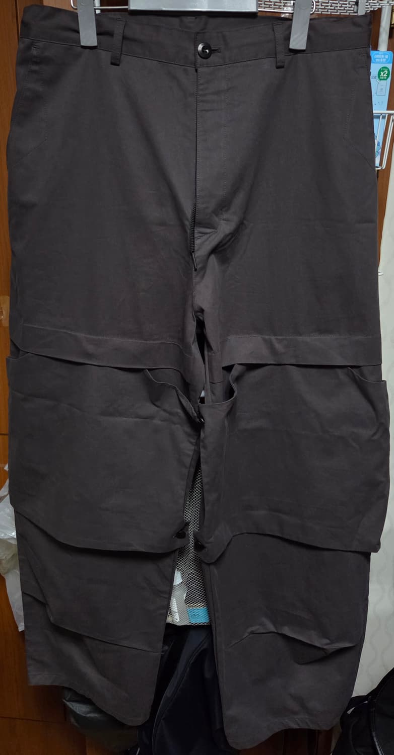 노운X현영현영해 페르소나 팬츠 차콜 2사이즈 상품이미지2