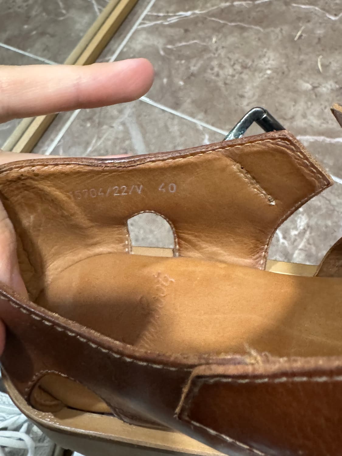 파라부트 퍼시픽 샌들 브라운 40 상품이미지5