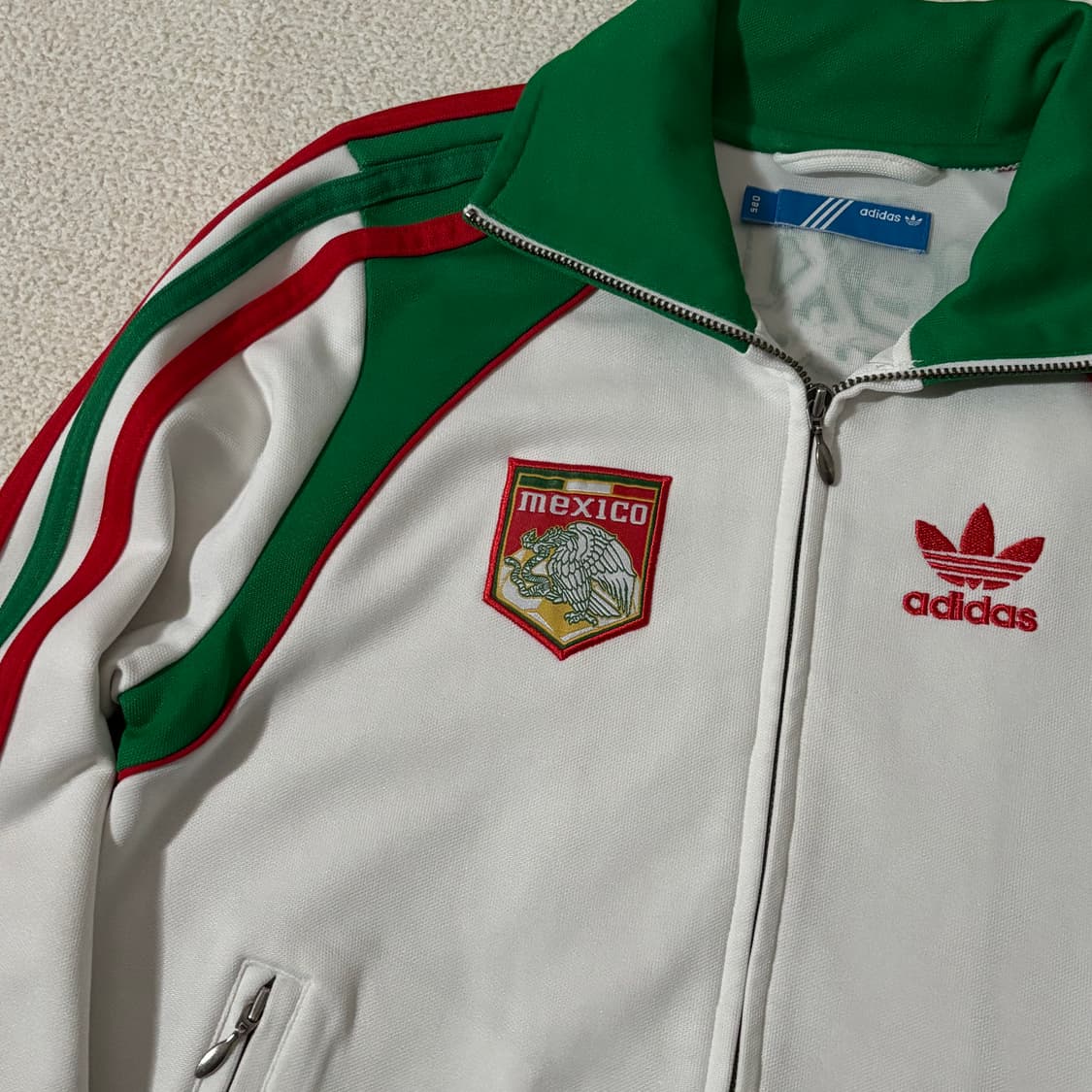 아디다스 멕시코 빨초흰 딱붙핏 져지 상품이미지2