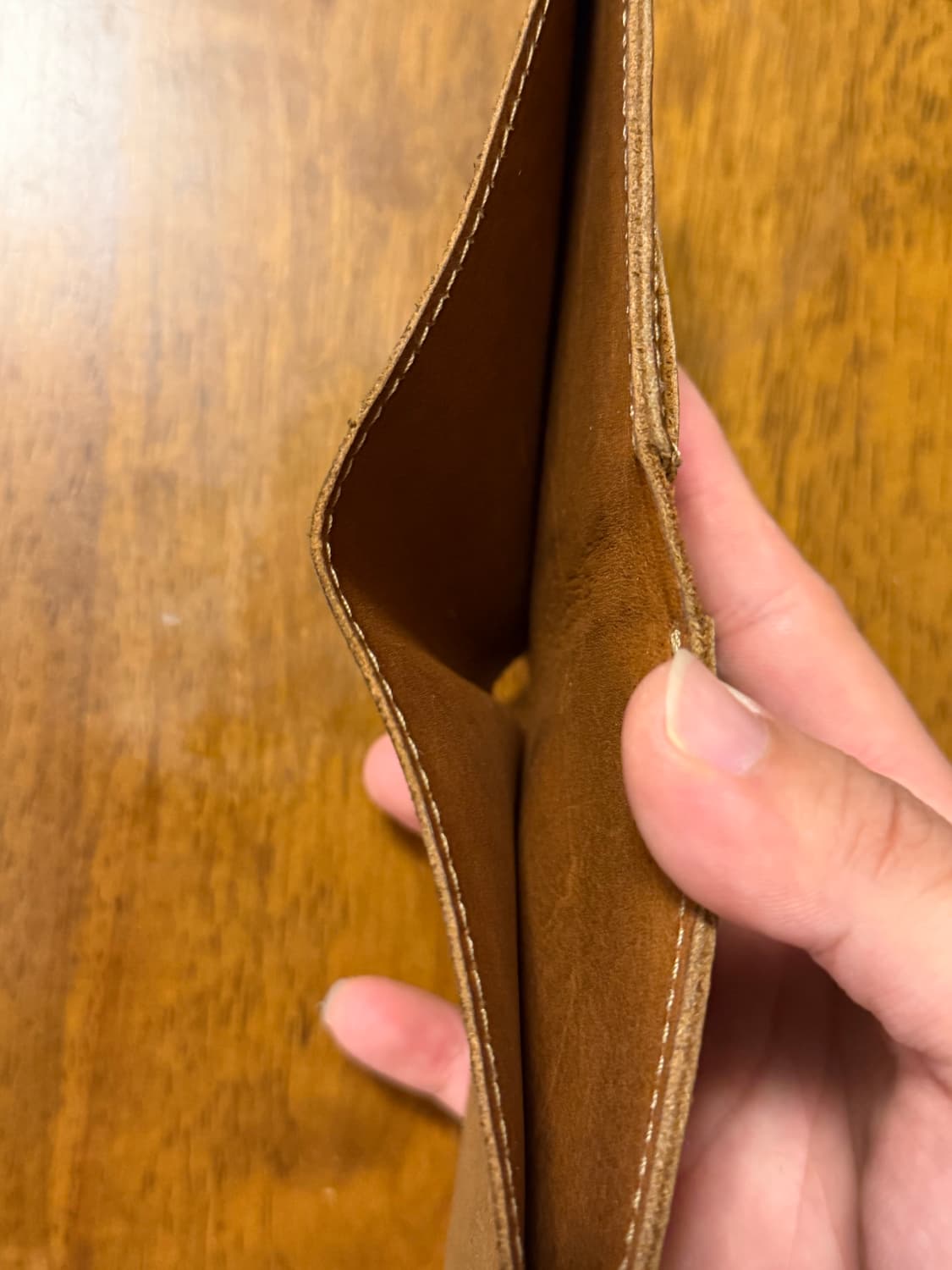 RRL 반지갑 러프아웃 스웨이드 상품이미지4