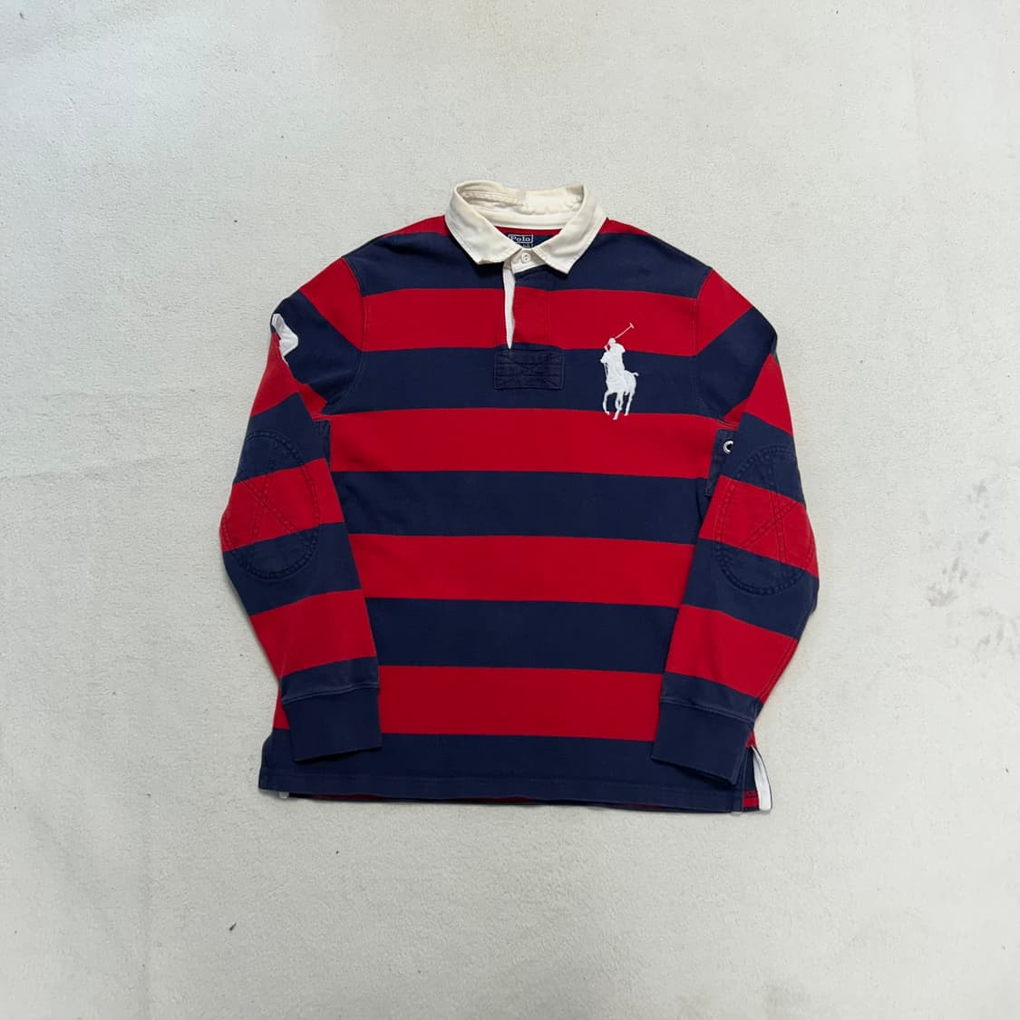 Polo Big Pony Stripe Rugby Tee  상품이미지4
