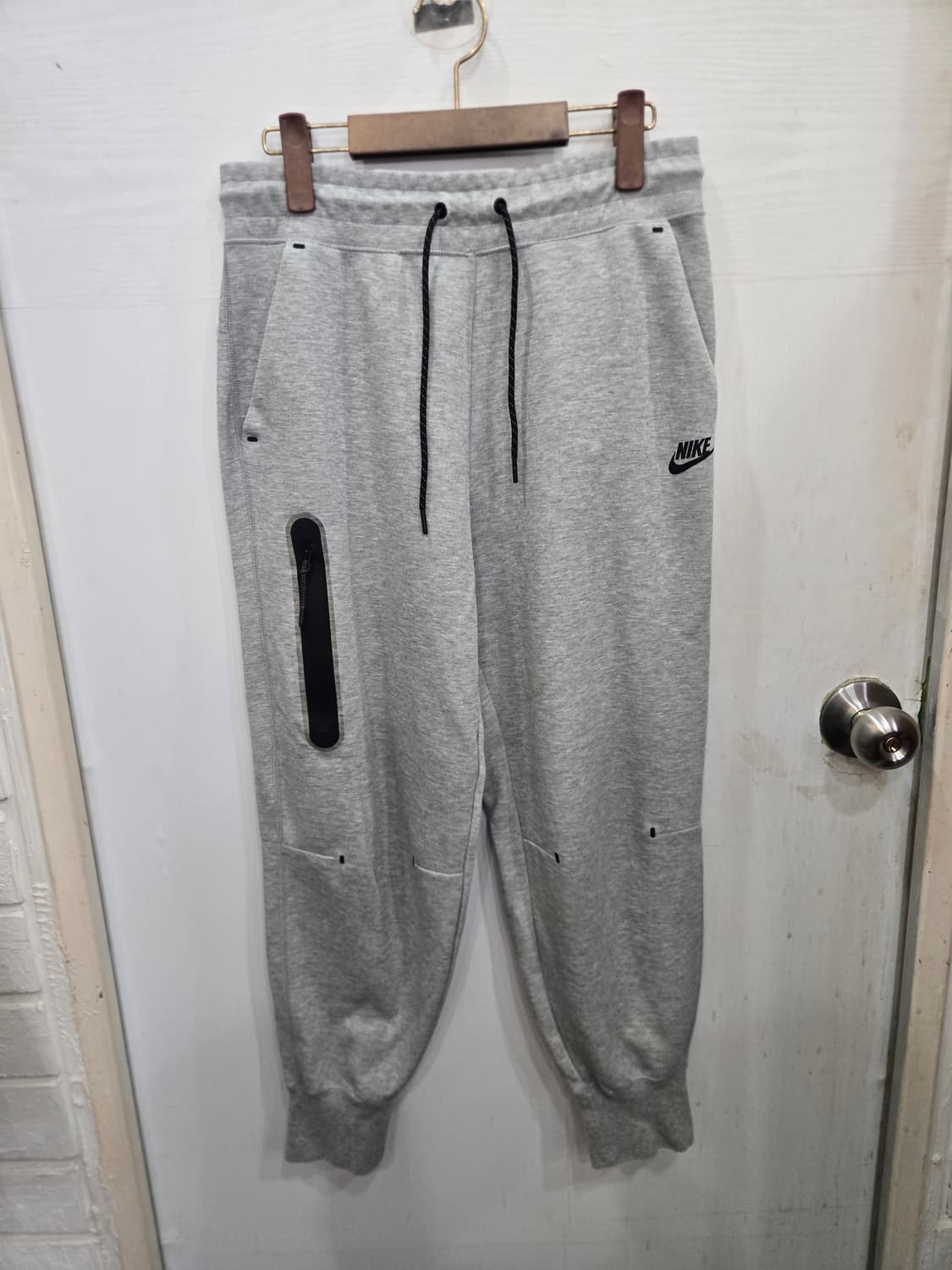 L,100 )) NIKE 나이키 회색 조거팬츠! 허리 고무줄! 상태 굿! 상품이미지1