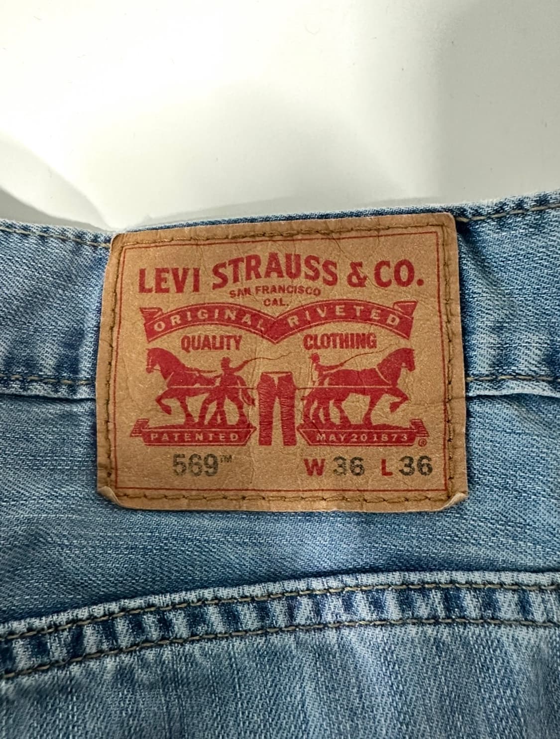 리바이스 569 36/36 상품이미지4