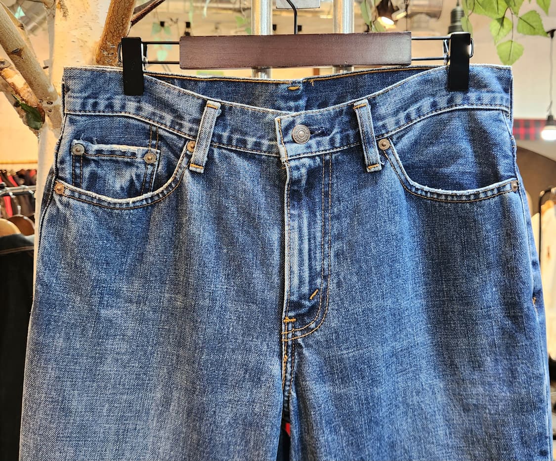 28-29)90s 제펜 리바이스 553-03 부츠컷 빈티지 데님 팬츠 상품이미지7