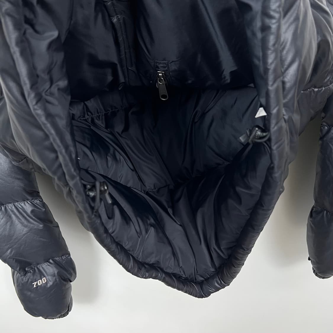 TnF 노스페이스 눕시700 블랙 패딩 상품이미지5
