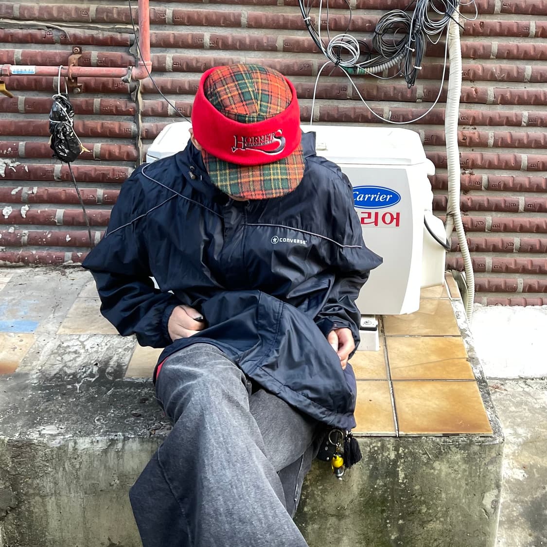 샬럿 호네츠 넥워머 캡 상품이미지4