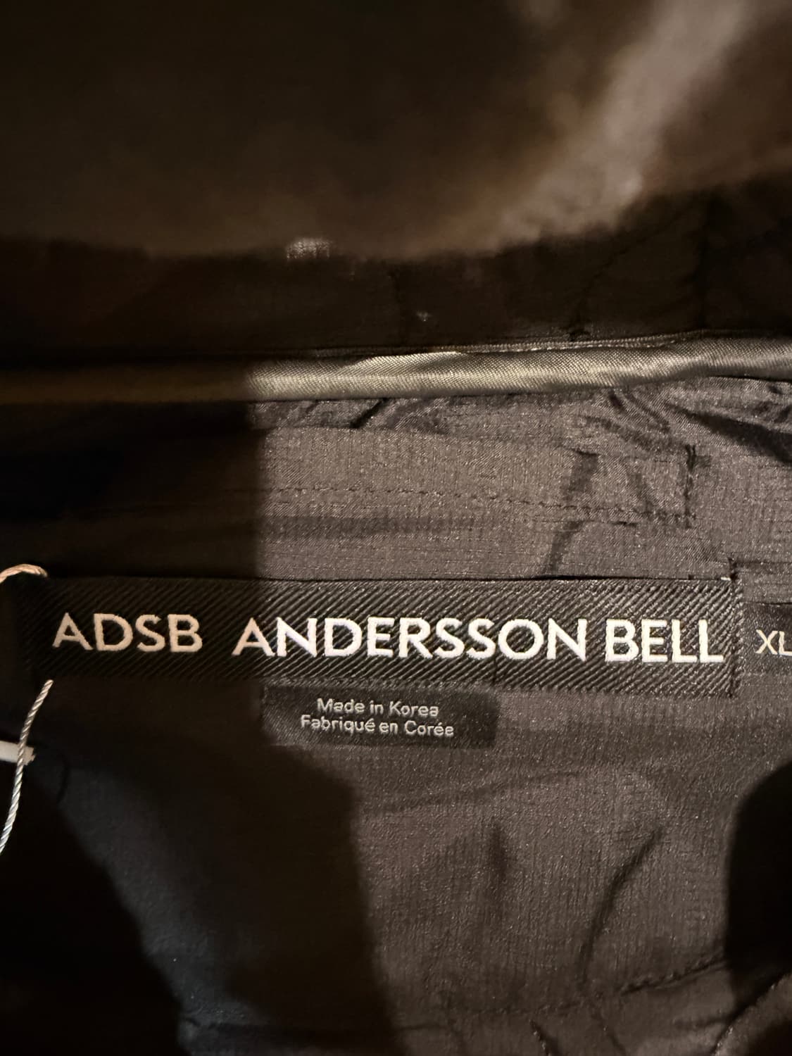 ADSB 앤더슨벨 유니섹스 노르딕 니트 패치 퀼티드 파카 상품이미지5