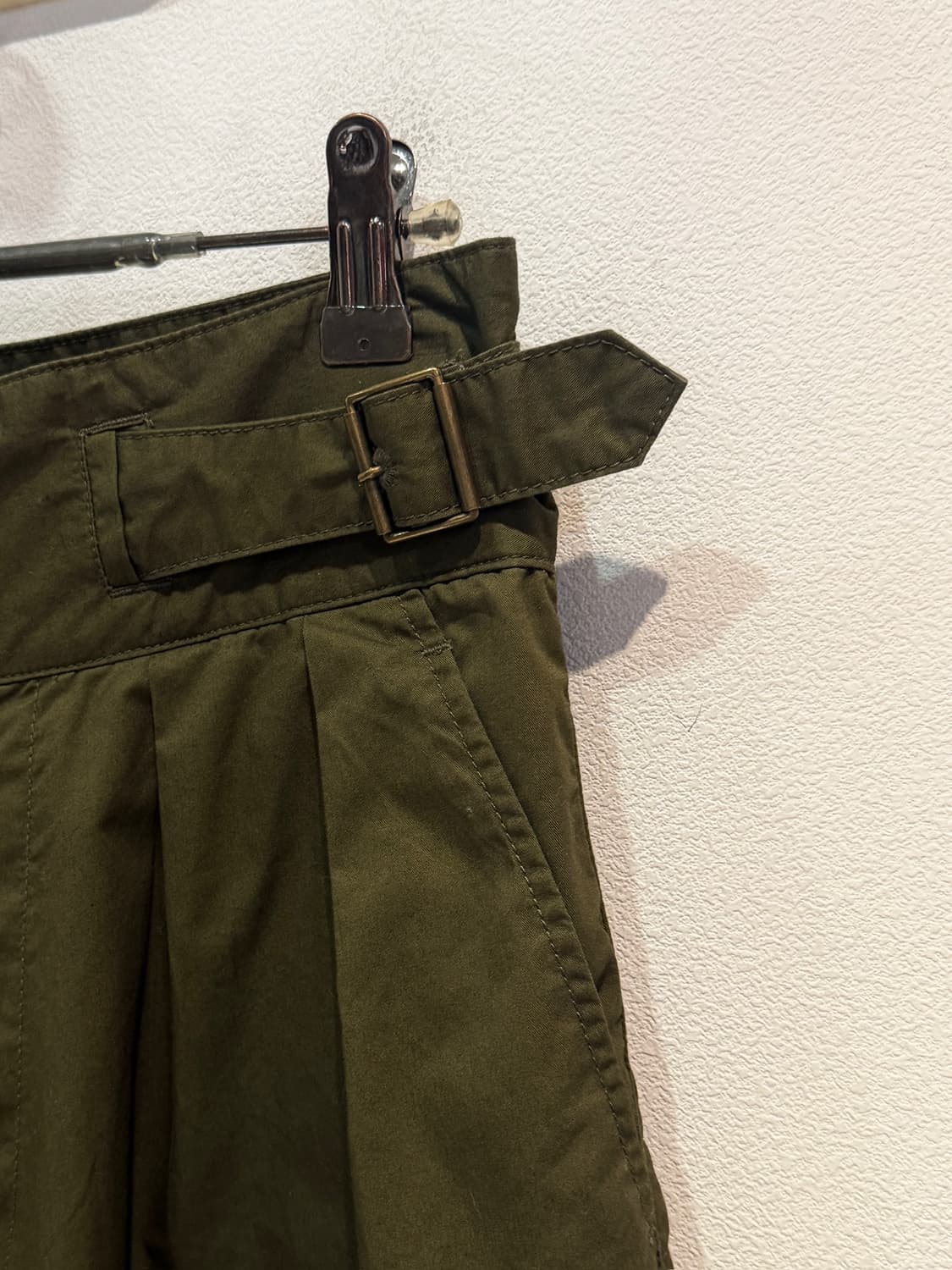 KIFFE Military Gurkha Wide Shorts (27~) 상품이미지5