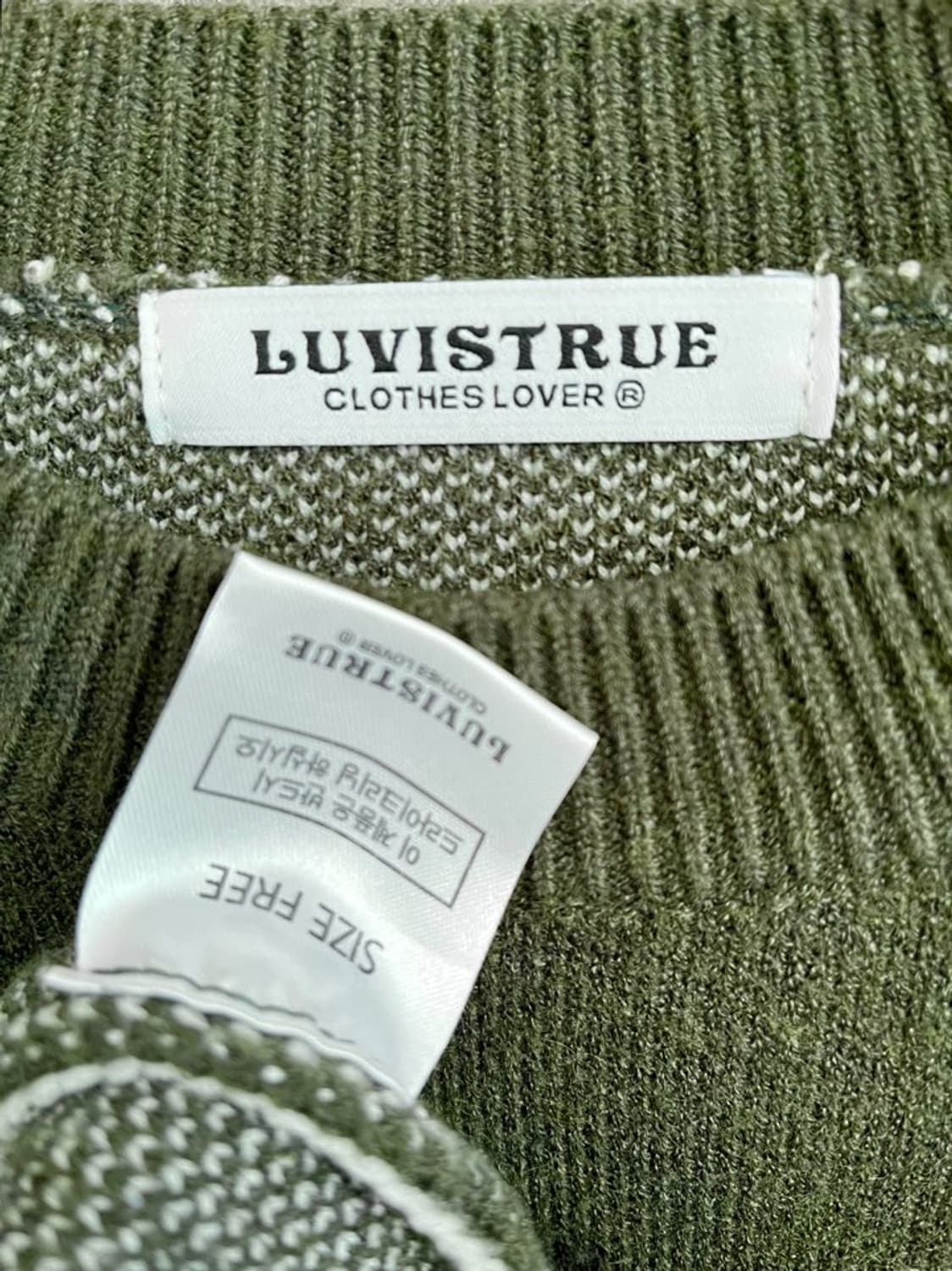 러브이스트루 니트/#3398 상품이미지3