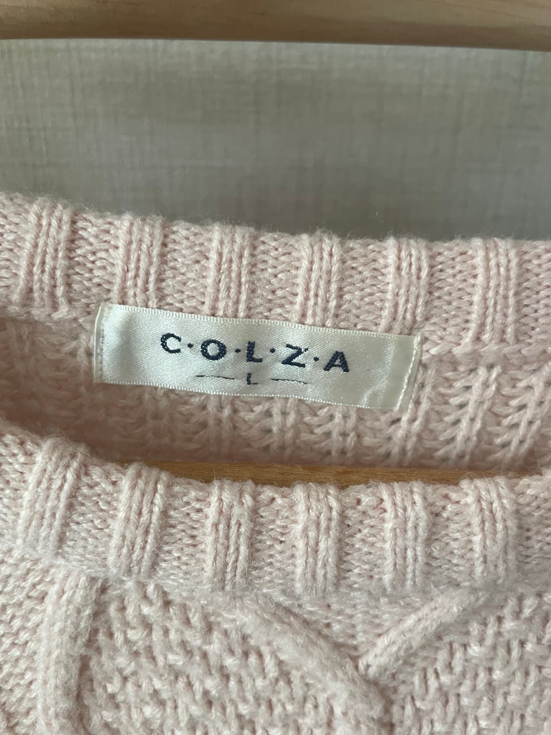 모리걸 빈티지 사토미 딸기우유 핑크 니트💗🤍 상품이미지3