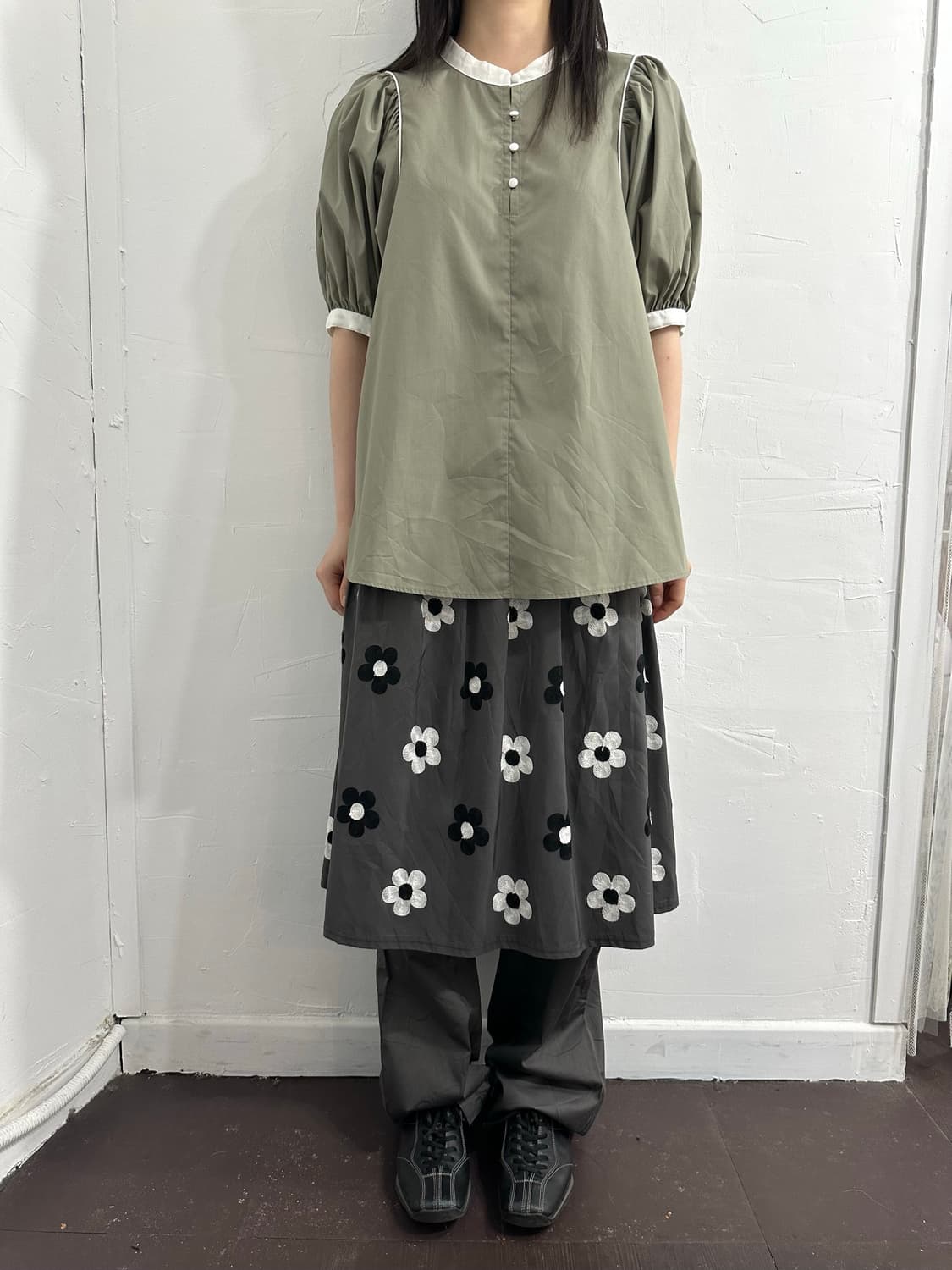 beams heart puff blouse 상품이미지7