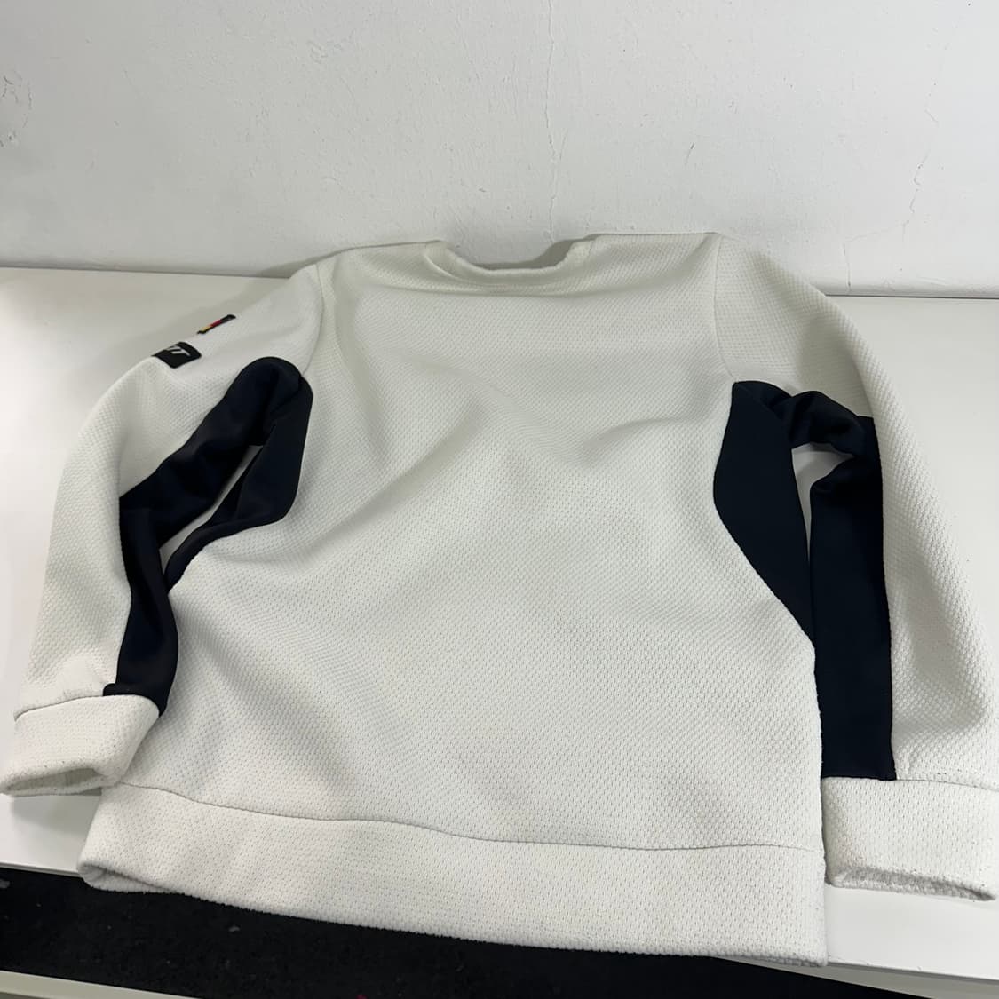 95 M 다이나핏 크림아이보리 팀독일 플리스맨투맨 상품이미지6