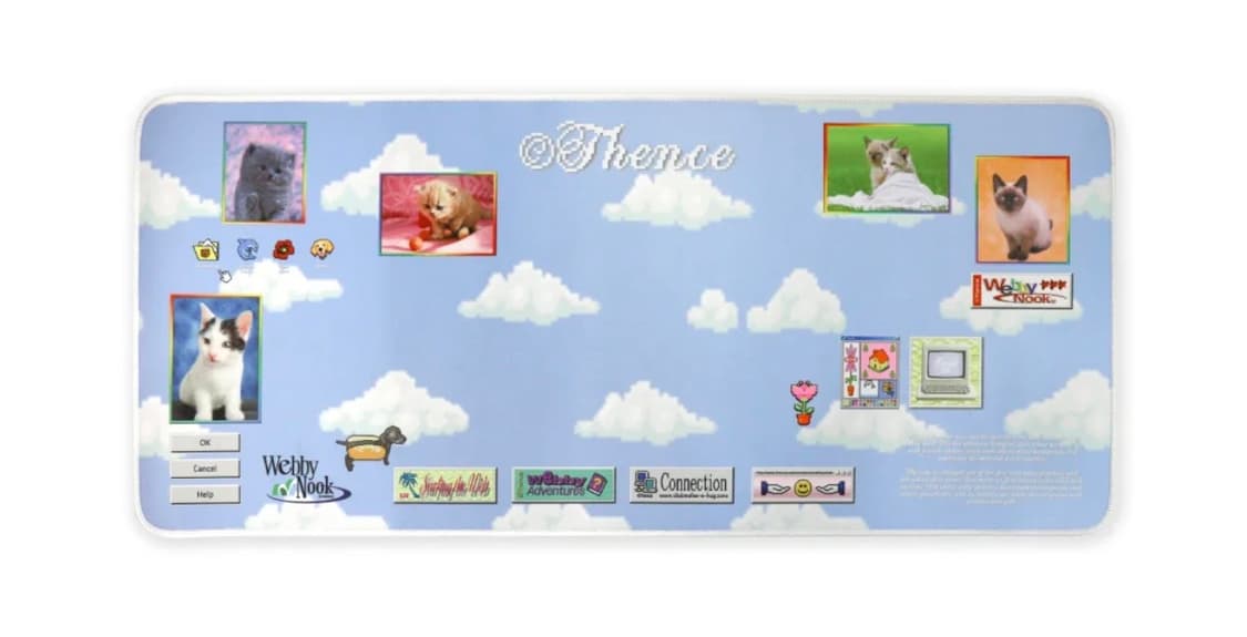 THENCE Desk Mat 상품이미지1