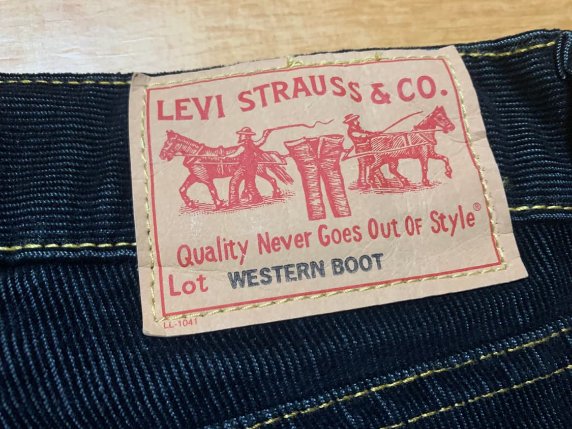 LEVIS TYPE 1 리바이스 타입원 웨스턴 부츠 코듀로이 팬츠 상품이미지10