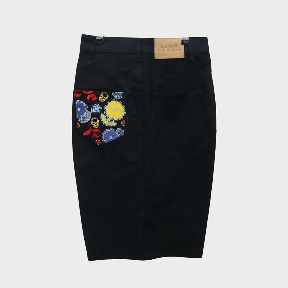 LUCIEN PELLAT-FINET 백포켓 포인트 미디스커트 65086 상품이미지1