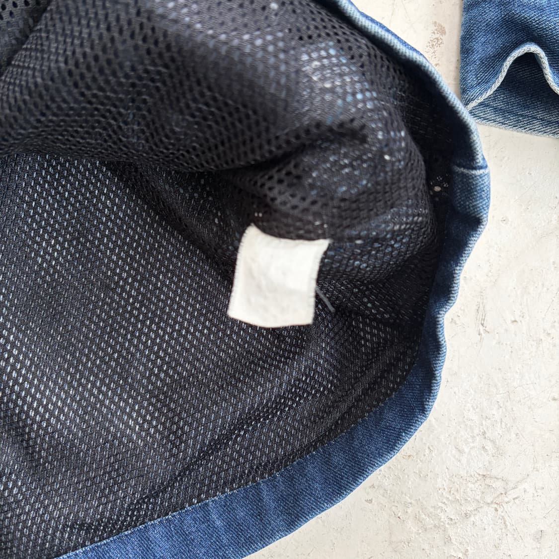 90s Risky Nick 빈티지 자수 데님 집업자켓 XL 상품이미지7