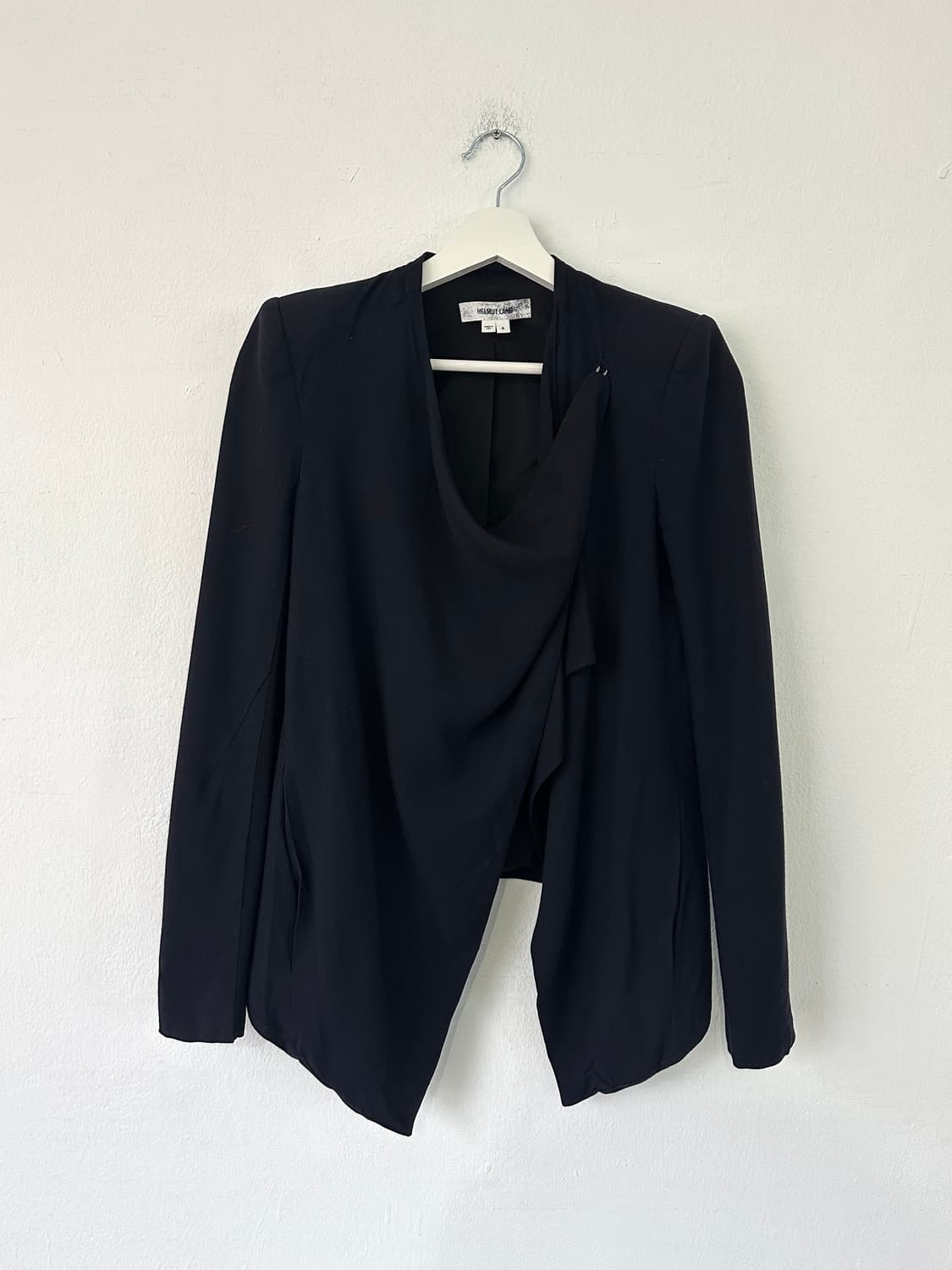 헬무트랭 아카이브 비대칭 드레이프 블레이저 상품이미지2