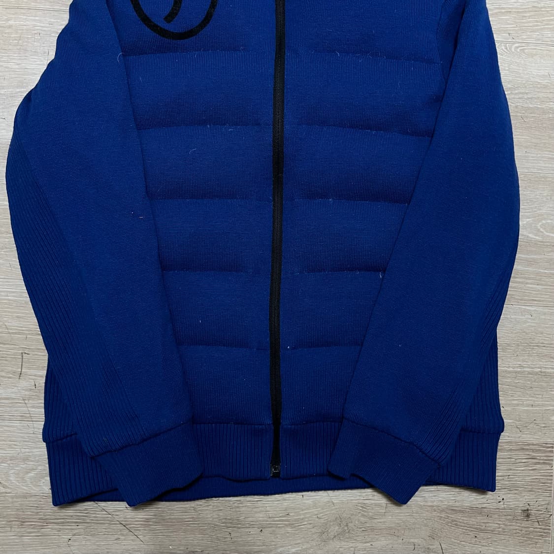 까스텔바작 골프웨어 덕다운 방풍 니트 패딩 점퍼 [블루] M/95 상품이미지3