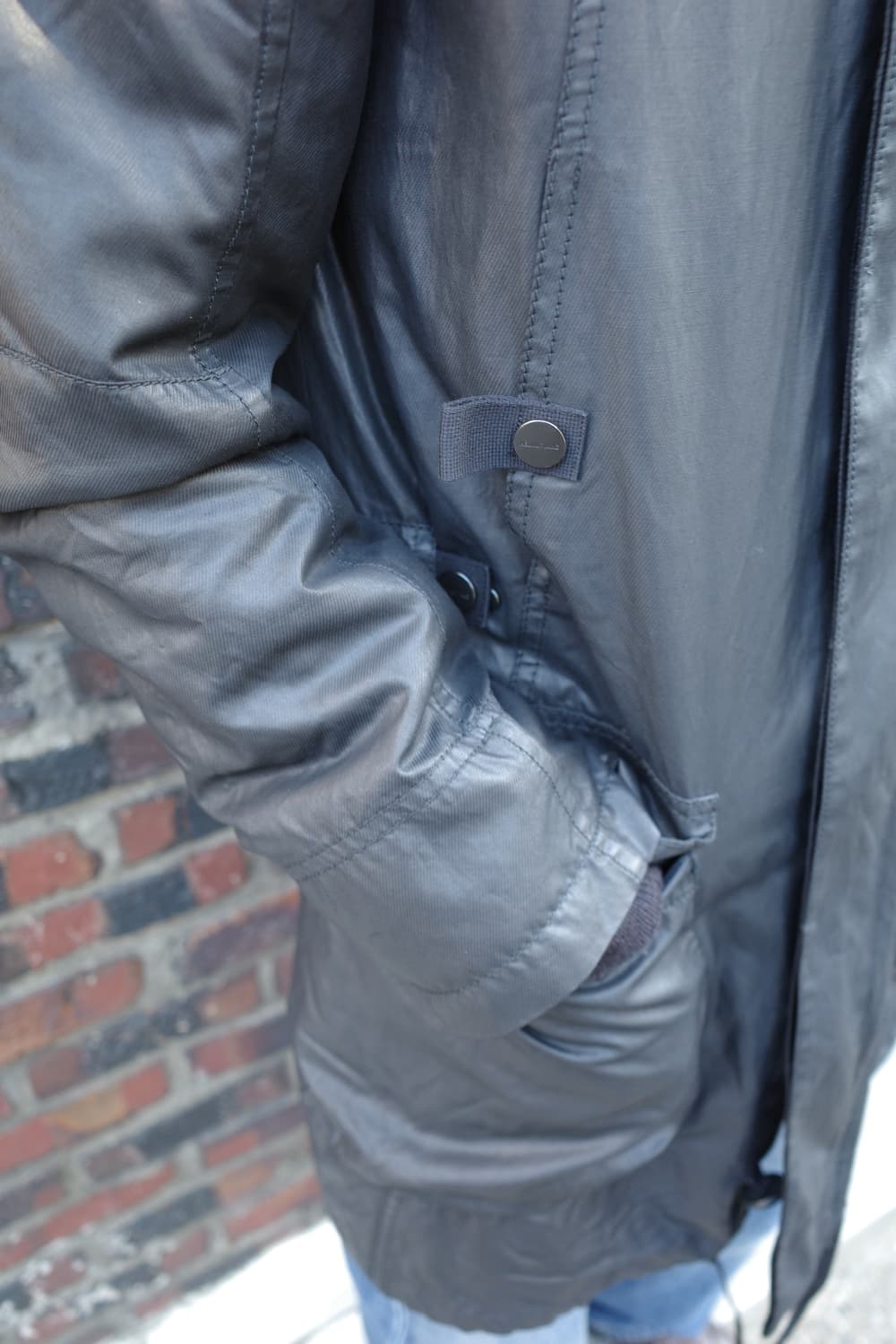 Helmut Lang Leather Effect Coat 상품이미지5