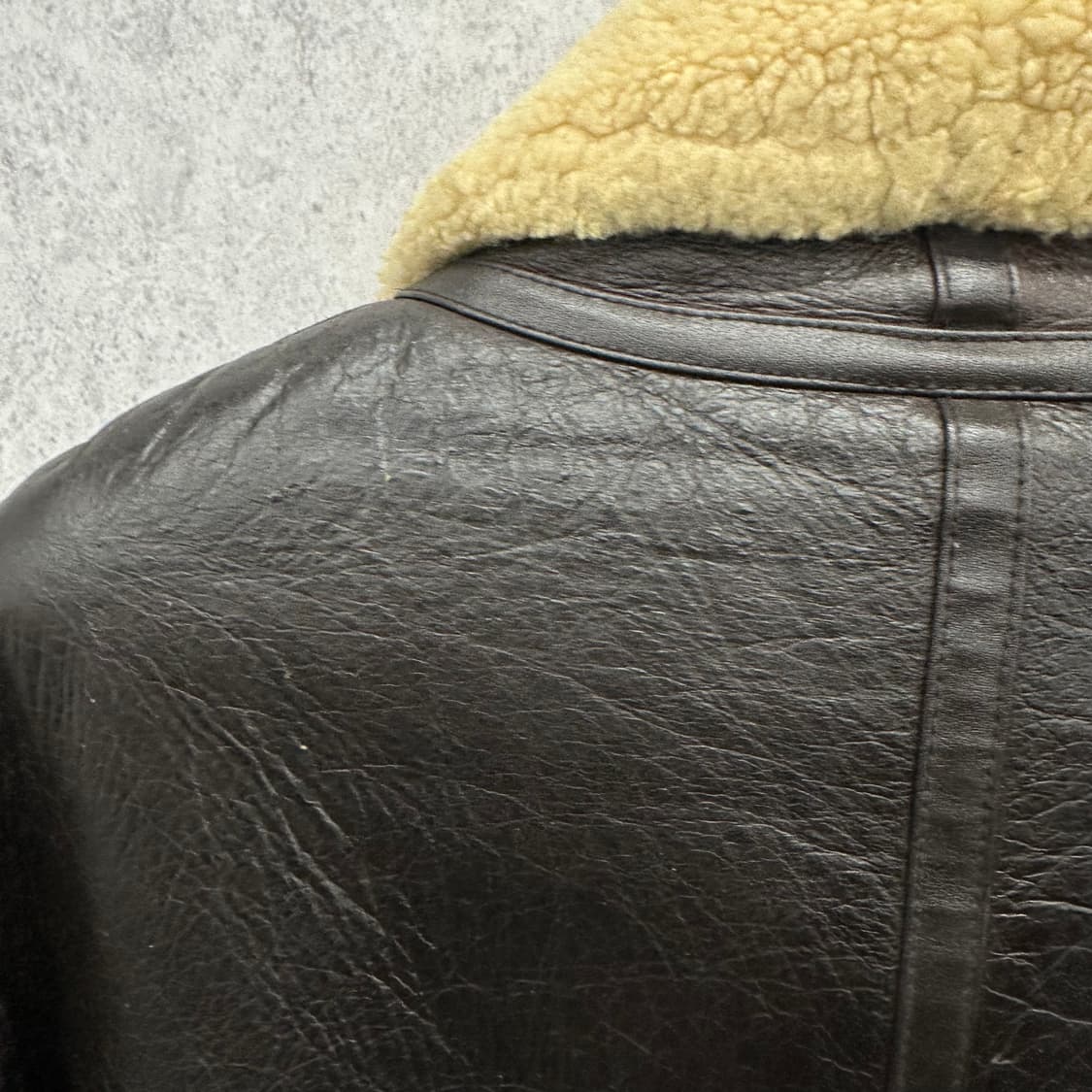 100 미공군 TYPE B-3 남자 무스탕 상품이미지5