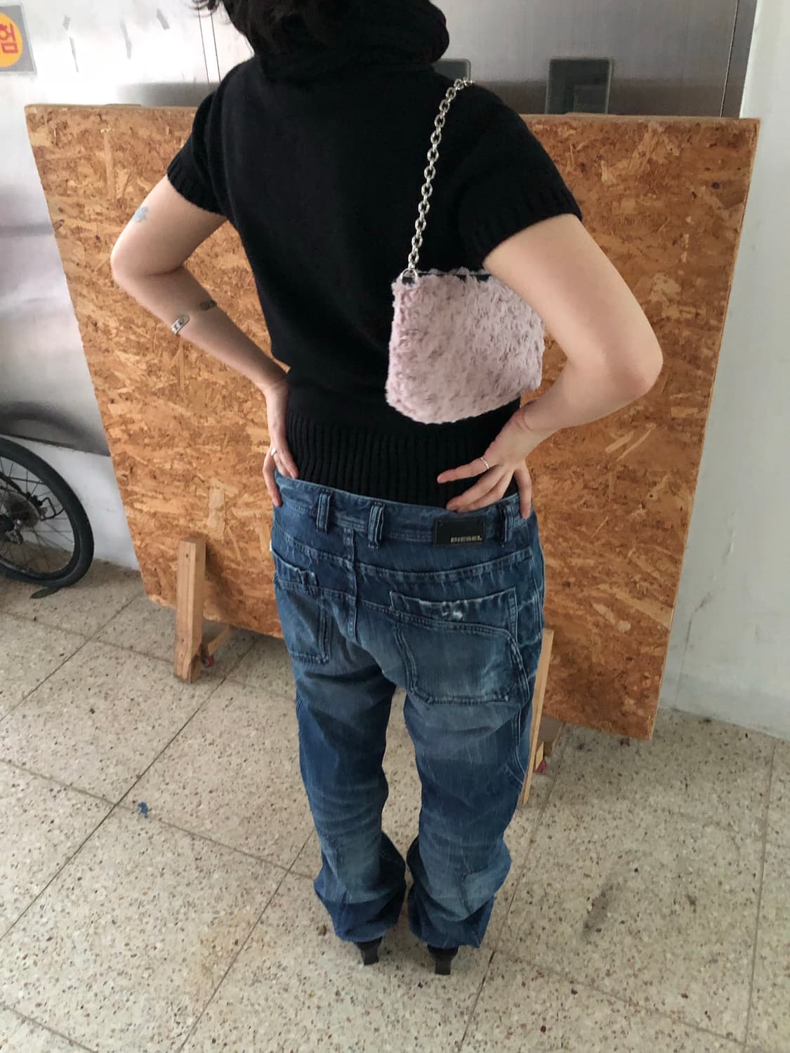 high neck knit 상품이미지3