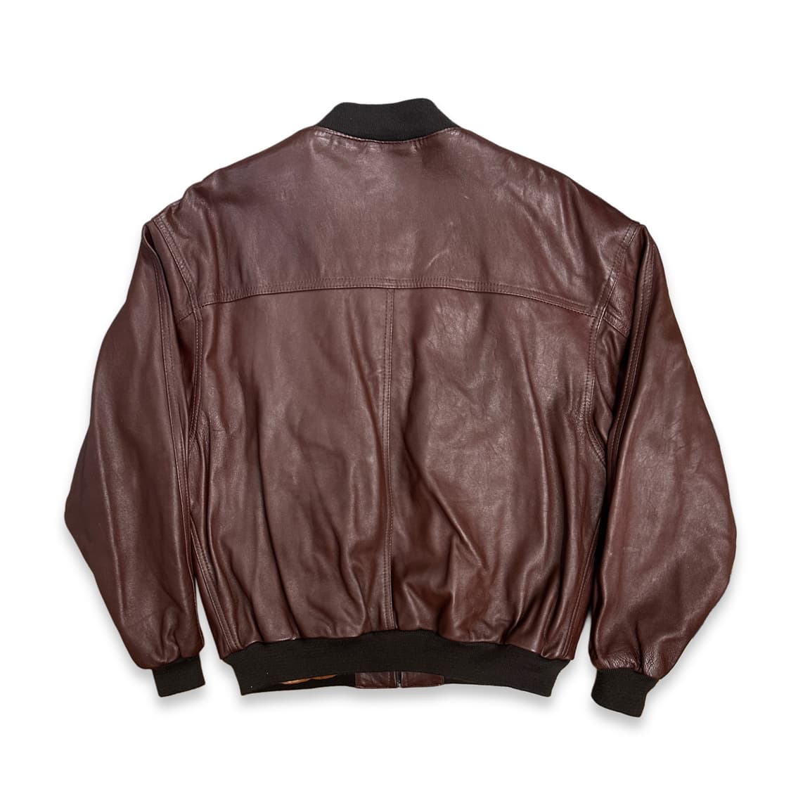 90s HUGO BOSS 레더 봄버 자켓 52 상품이미지2