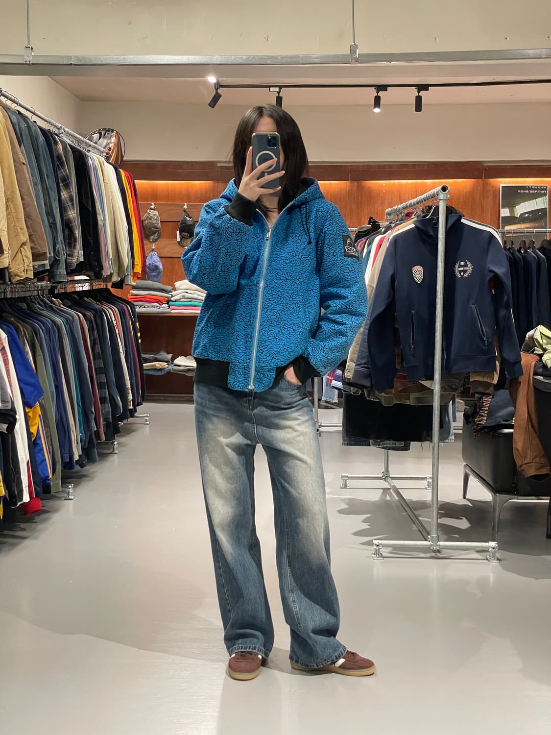 X-LARGE 패턴 엑티브 자켓   상품이미지4