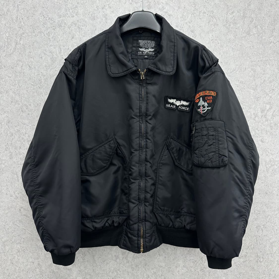 110 U.S 공군 남자 루즈핏 항공점퍼 상품이미지1