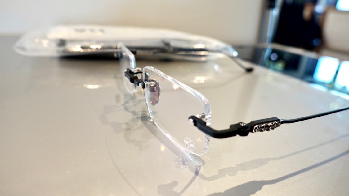 크롬하츠 소퍼스2 맷블랙/샤이닝 실버 안경 상품이미지10