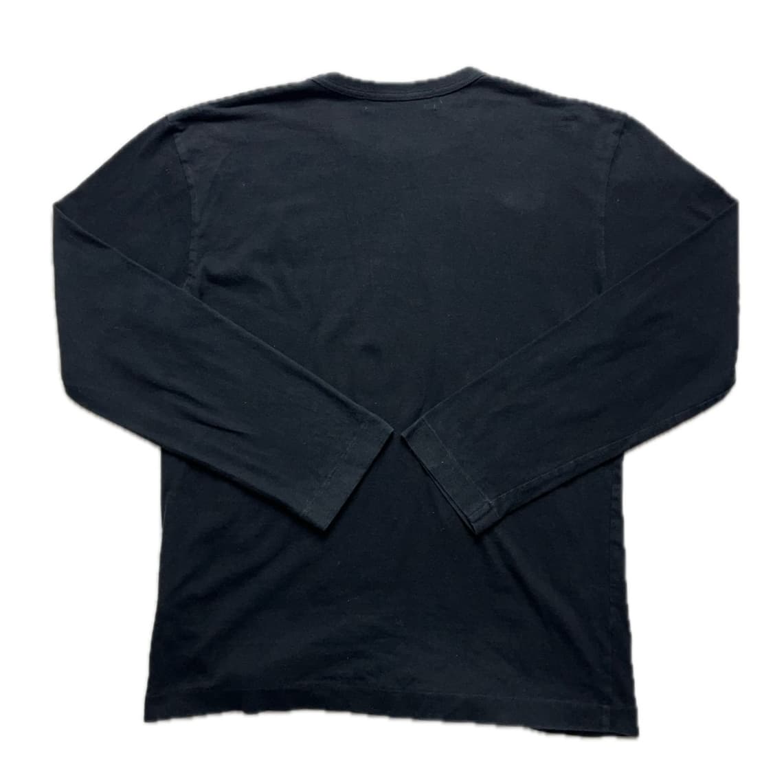 꼼데가르송 롱슬리브 블랙 긴팔티셔츠 중고 구제 빈티지 상품이미지2