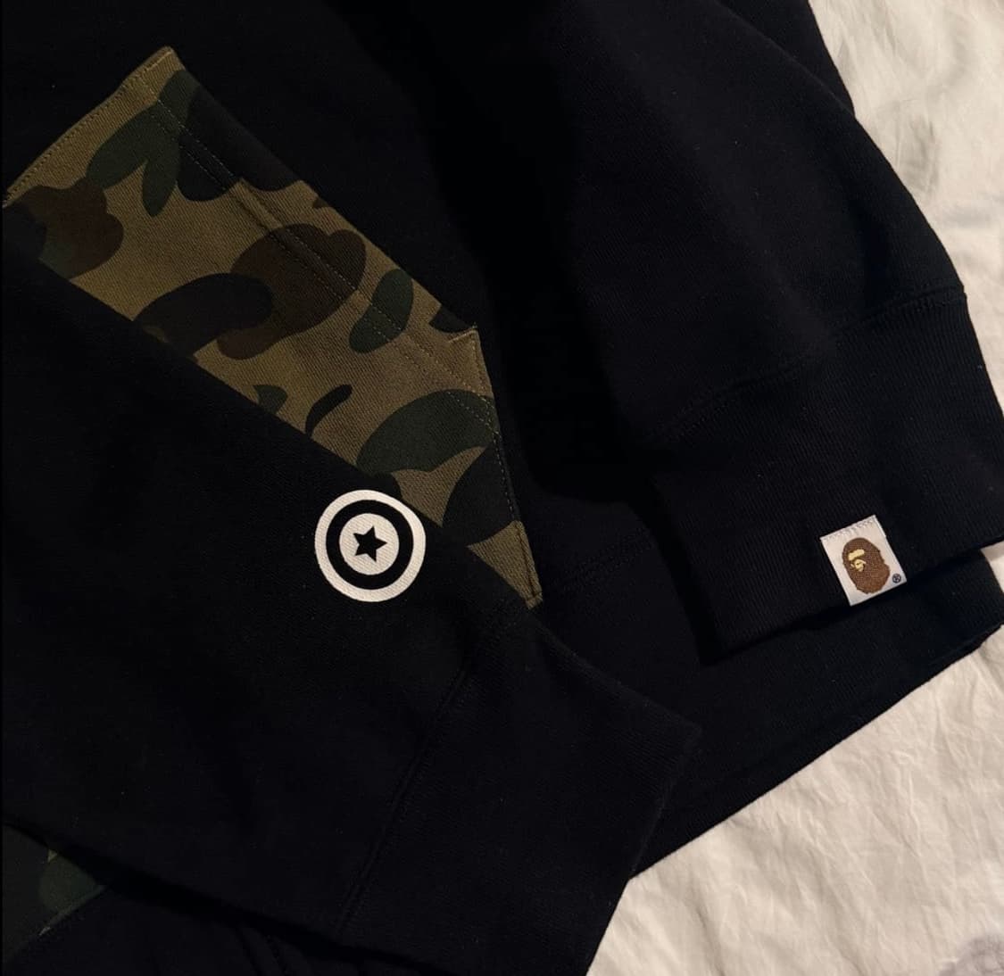 베이프 샤크 더블 후드집업(풀구성) 상품이미지5