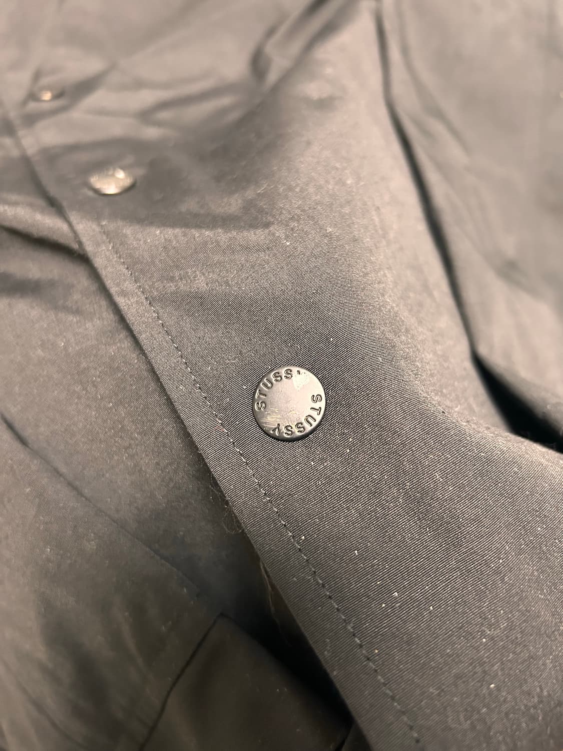 Stussy Classic Coach Jacket Black 상품이미지3