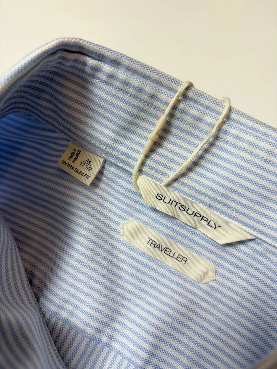 수트서플라이 SUITSUPPLY 스트라이프 옥스포드 셔츠 PN9300 상품이미지5