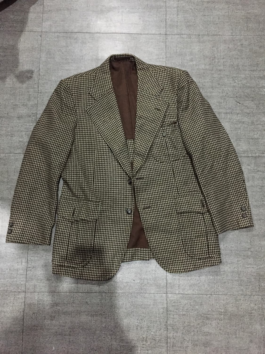 일본빈티지 Puneapple 올드스쿨아메카지스트릿 복고혁오 블레이저자켓 상품이미지1