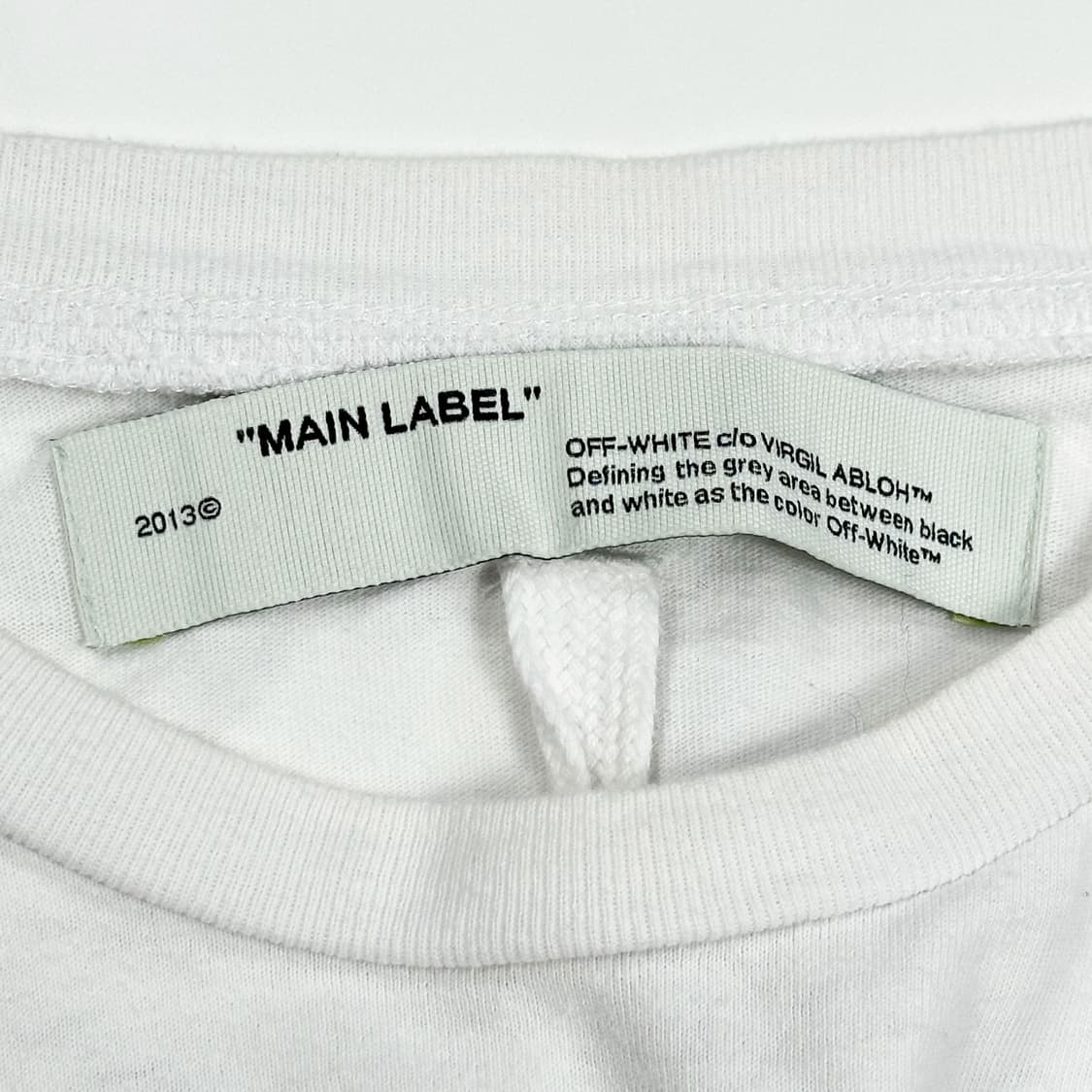 오프화이트 20ss 애로우 프린팅 롱슬리브 XL 상품이미지8