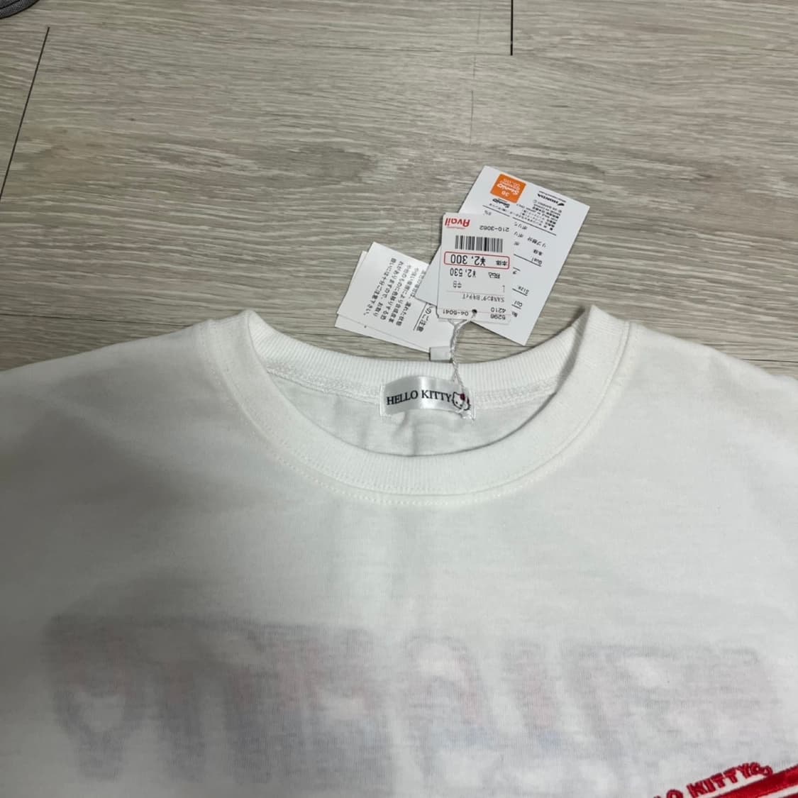 산리오 키티 혼다 슈퍼커브 콜라보 반팔 상품이미지5