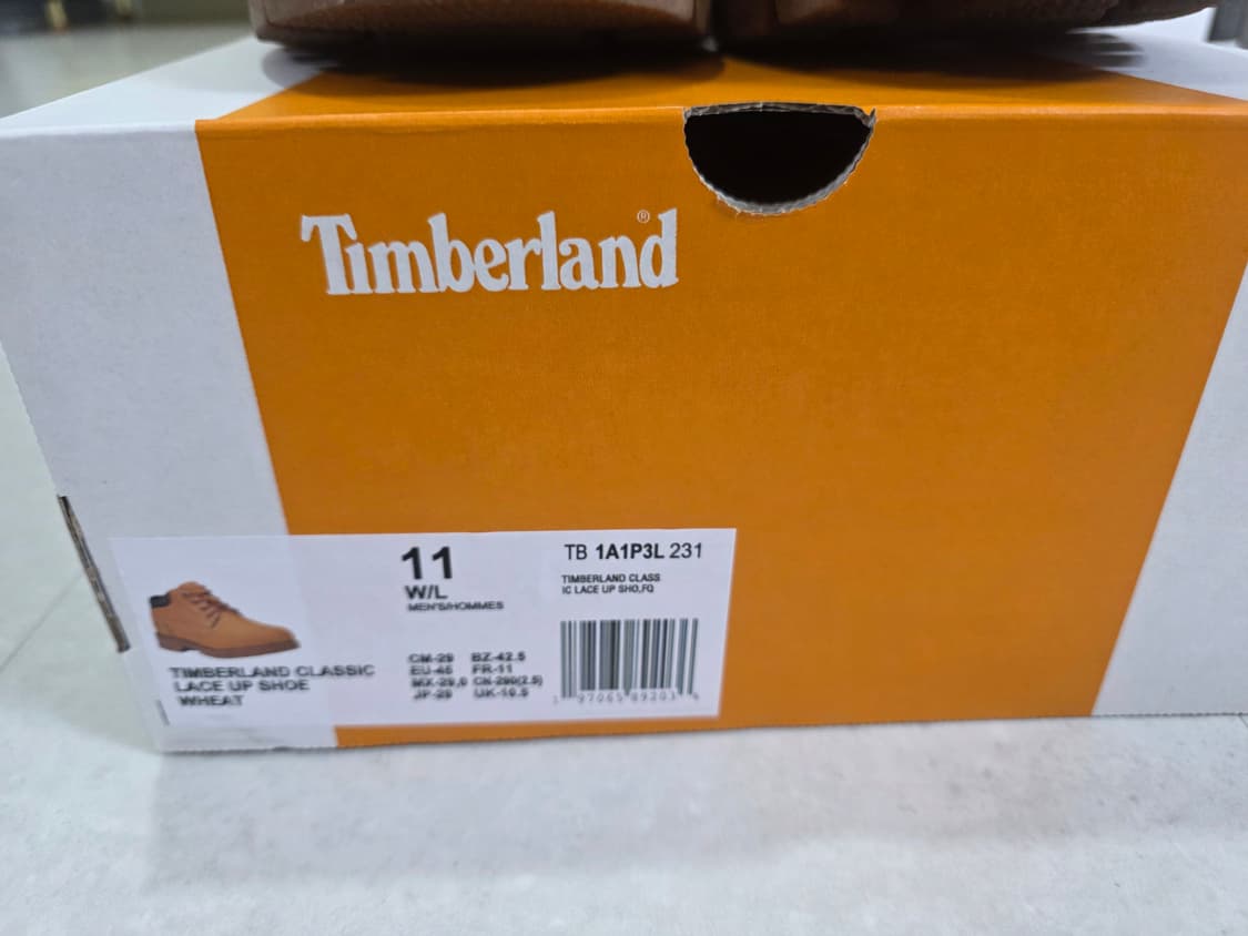 팀버랜드 클래식 LACE UP SHOE WHEAT 290 상품이미지4