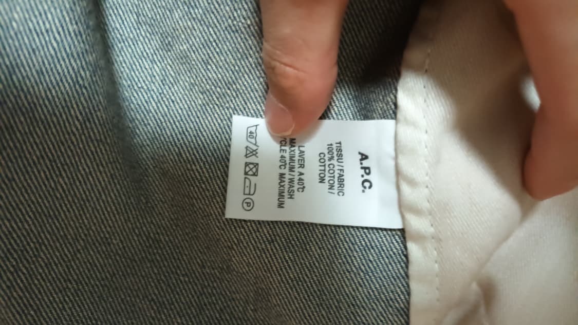 아페쎄 A.P.C 청자켓  지디 지드래곤 팔아요 상품이미지4