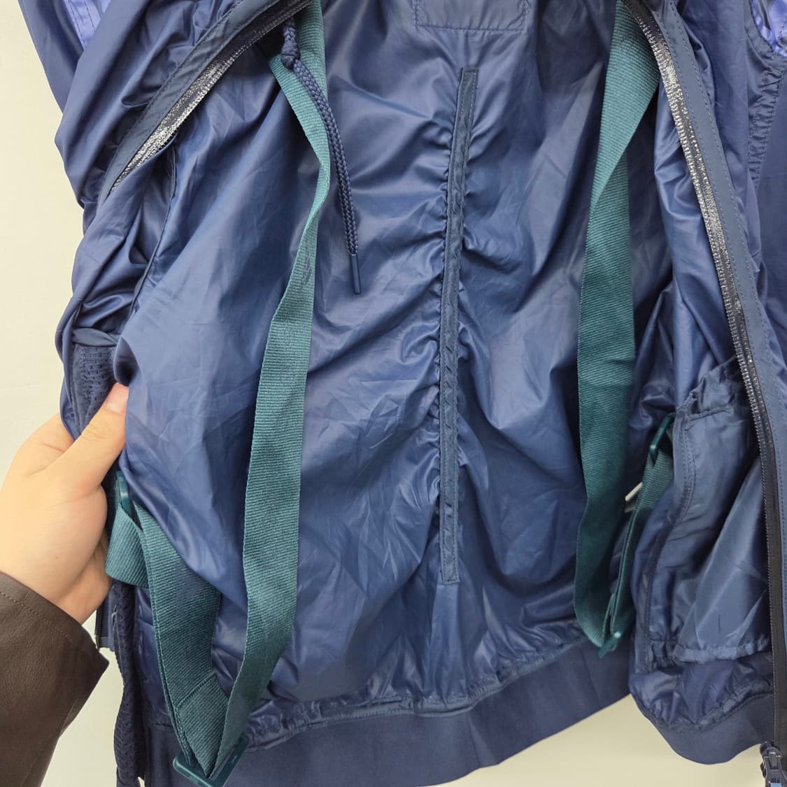 아디다스 스텔라 맥카트니 네이비 바람막이 여성 S 상품이미지9