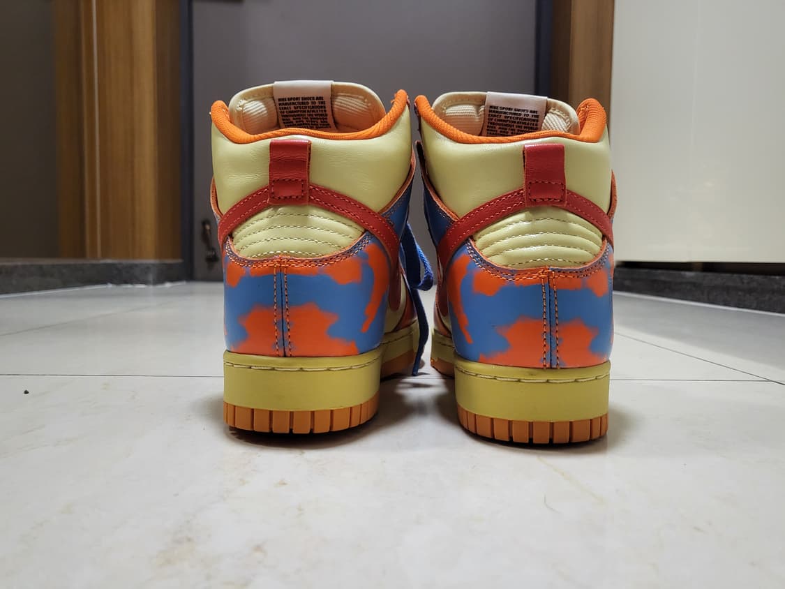 나이키 덩크 하이 1985 sp 오렌지 블루 245 상품이미지7