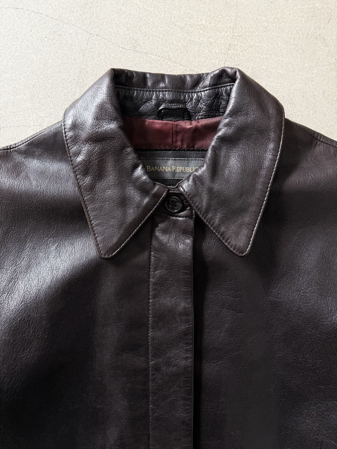 Banana Republic Women's Leather Coat 상품이미지6